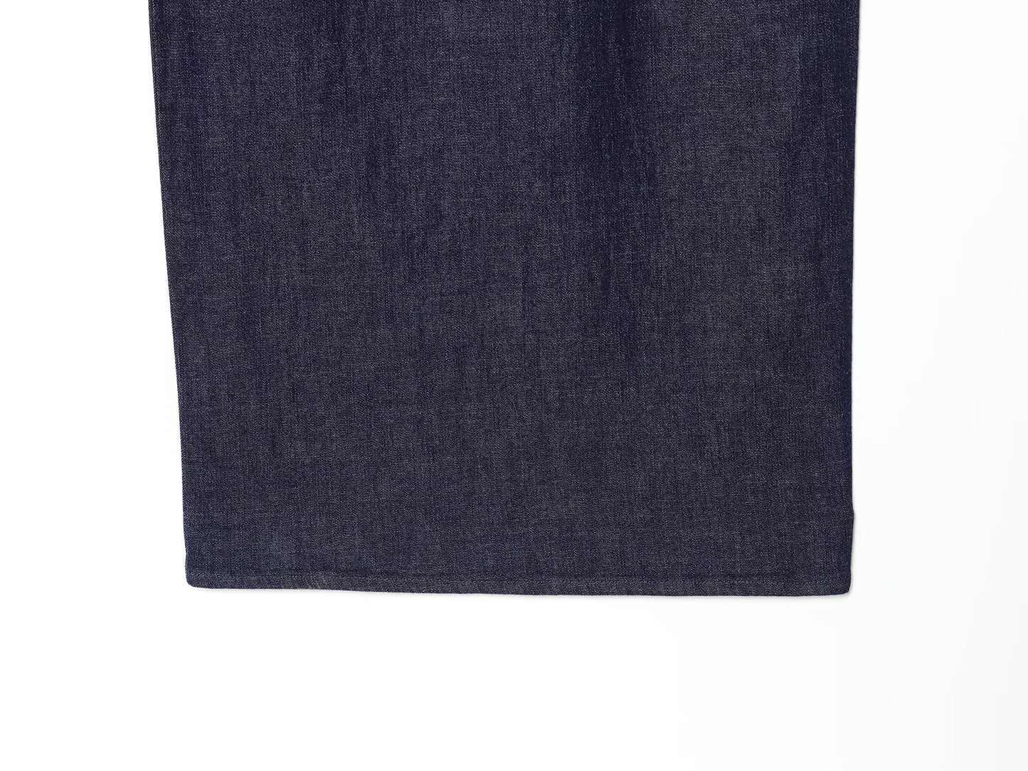 Women's V-neck patchwork pleated denim dress