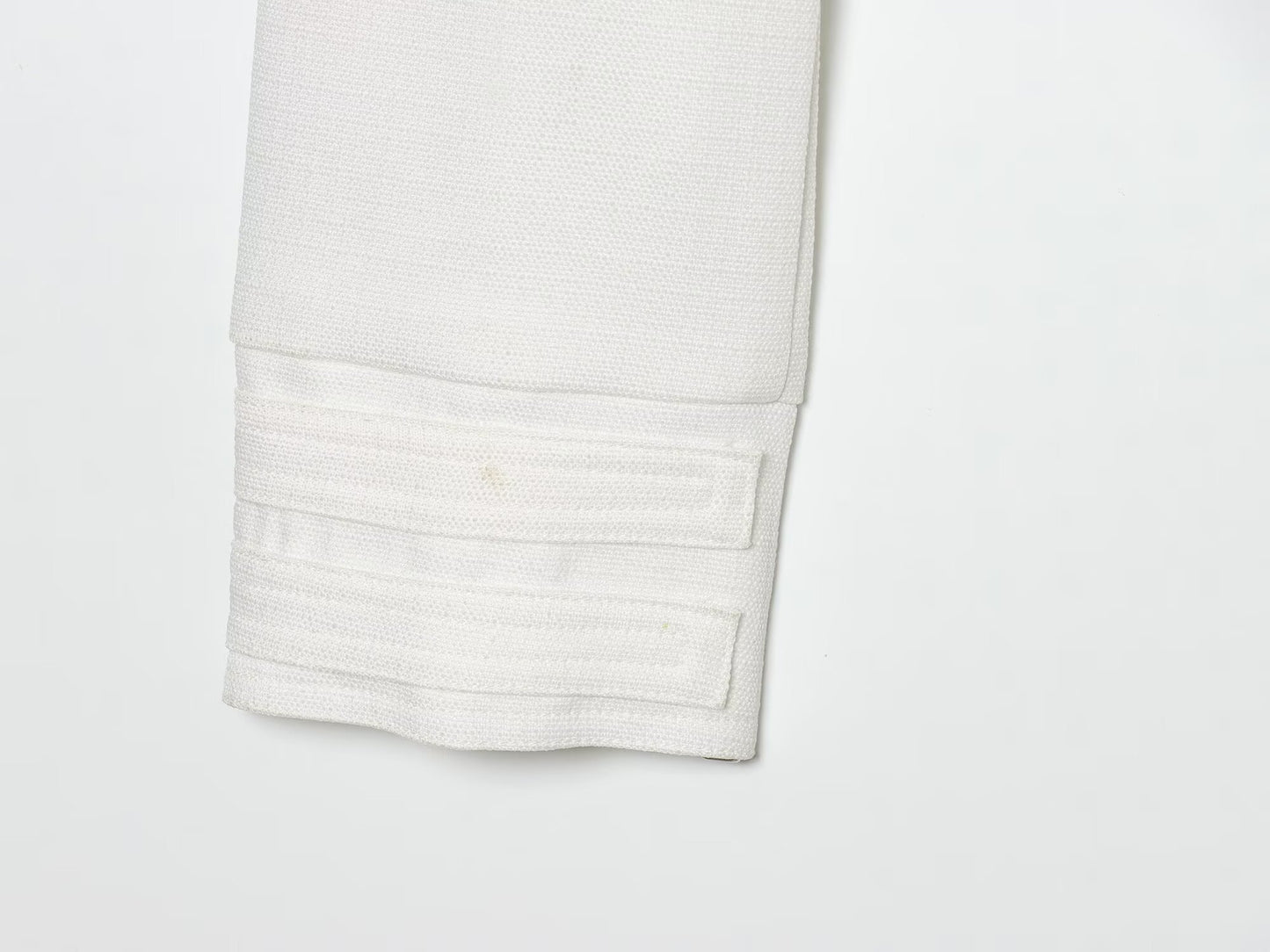 Women's standing collar double breasted short jacket