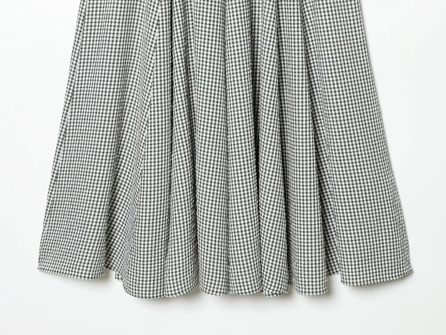 Women's sleeveless plaid MIDI dress