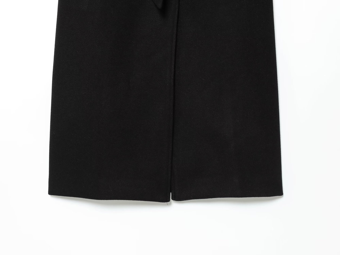 Women's With Belt Long Style Wool Blended Coat