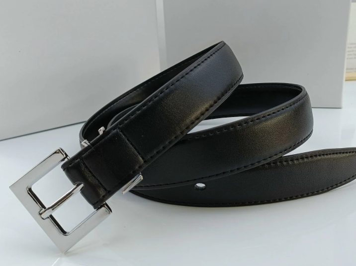 Women's 2025 New Casual Fashion Joker Multi-color Pin Buckle Design Women's Thin Belt Belt