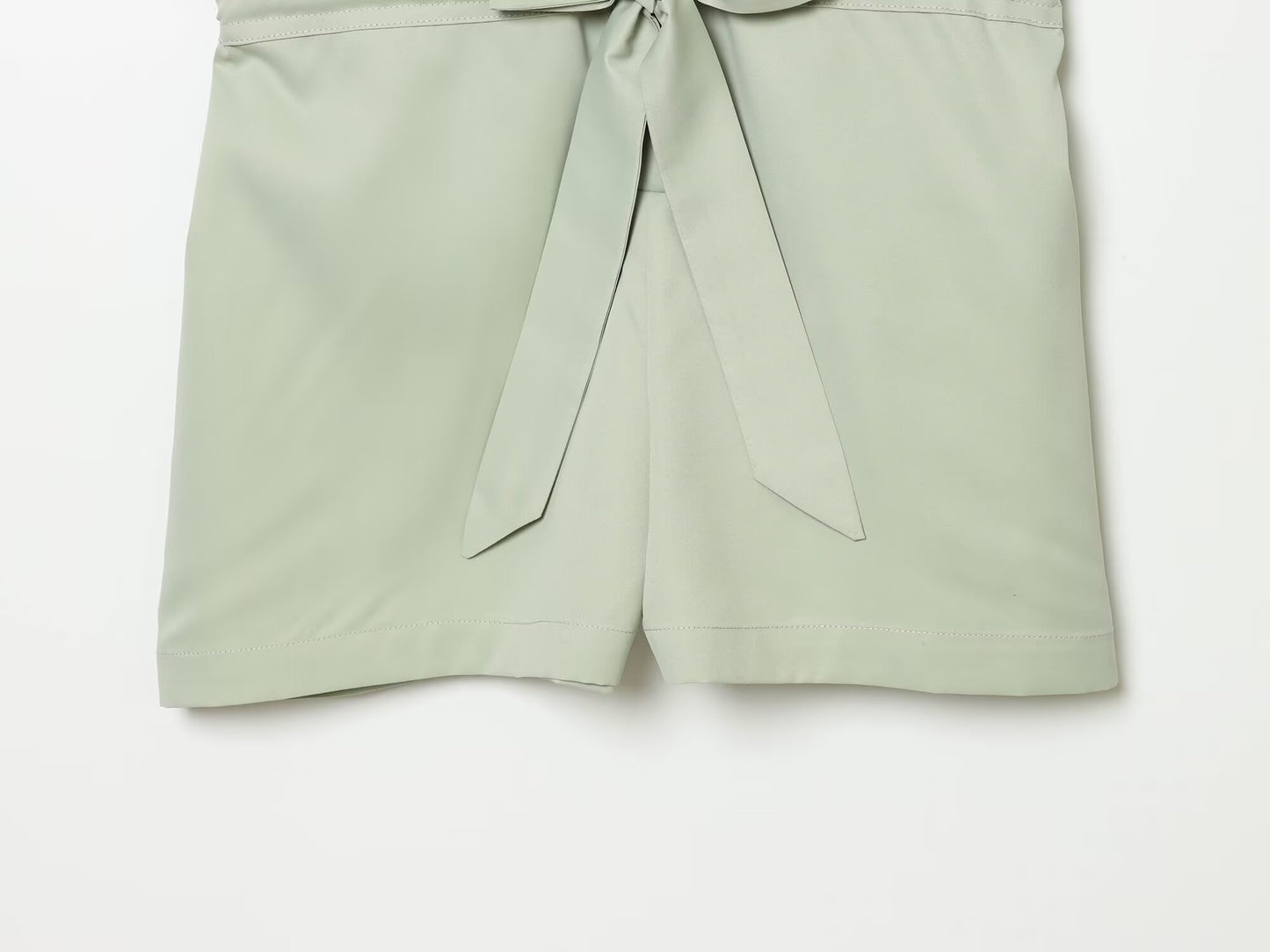 Women's With Belt shirt style jumpsuit