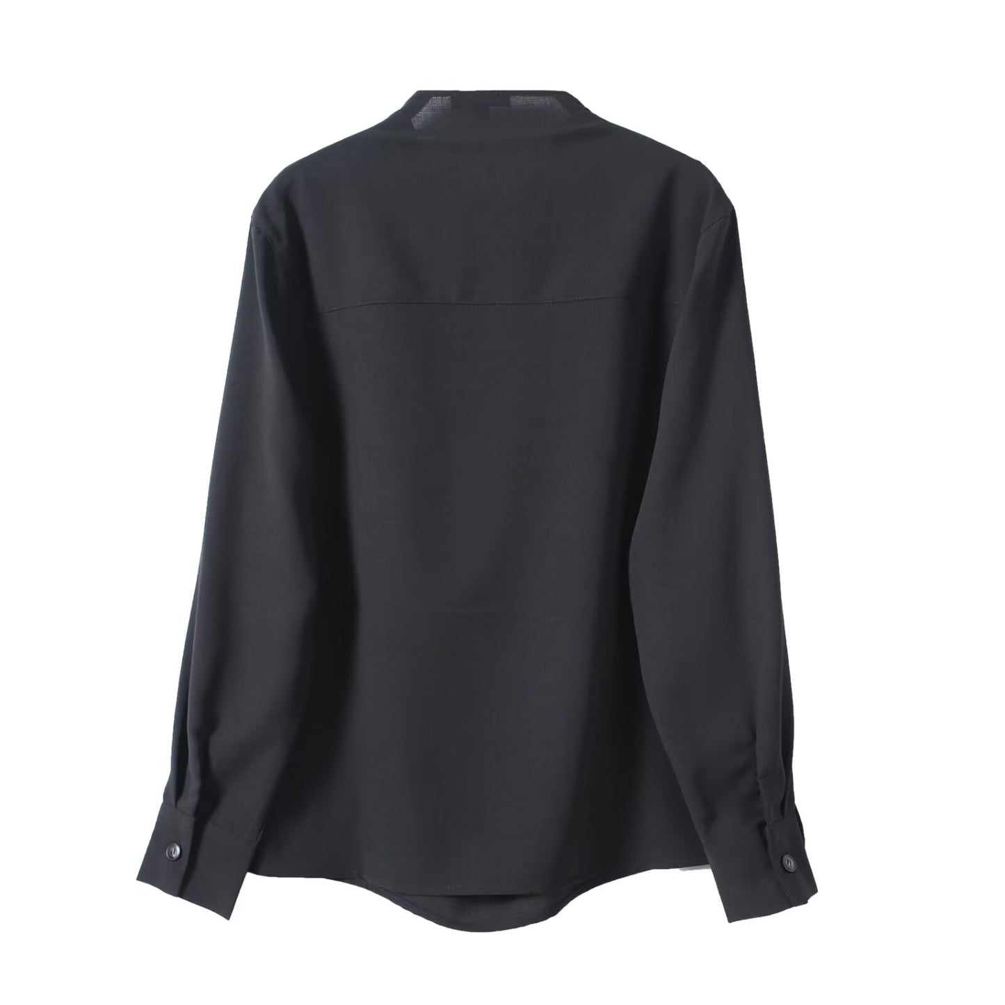 Women's new Chinese style long sleeved button up shirt