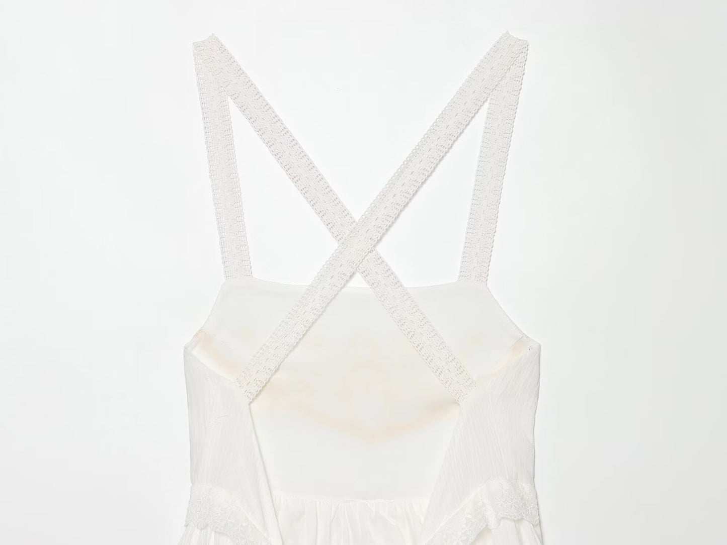 Women's chiffon embroidered mini dress