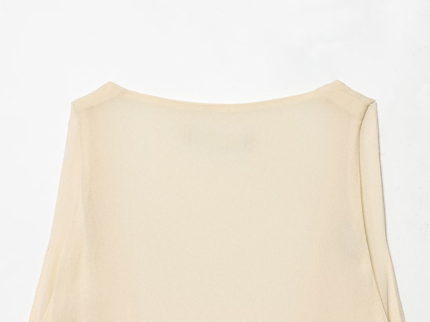 Women's layered decorative V-neck MIDI dress