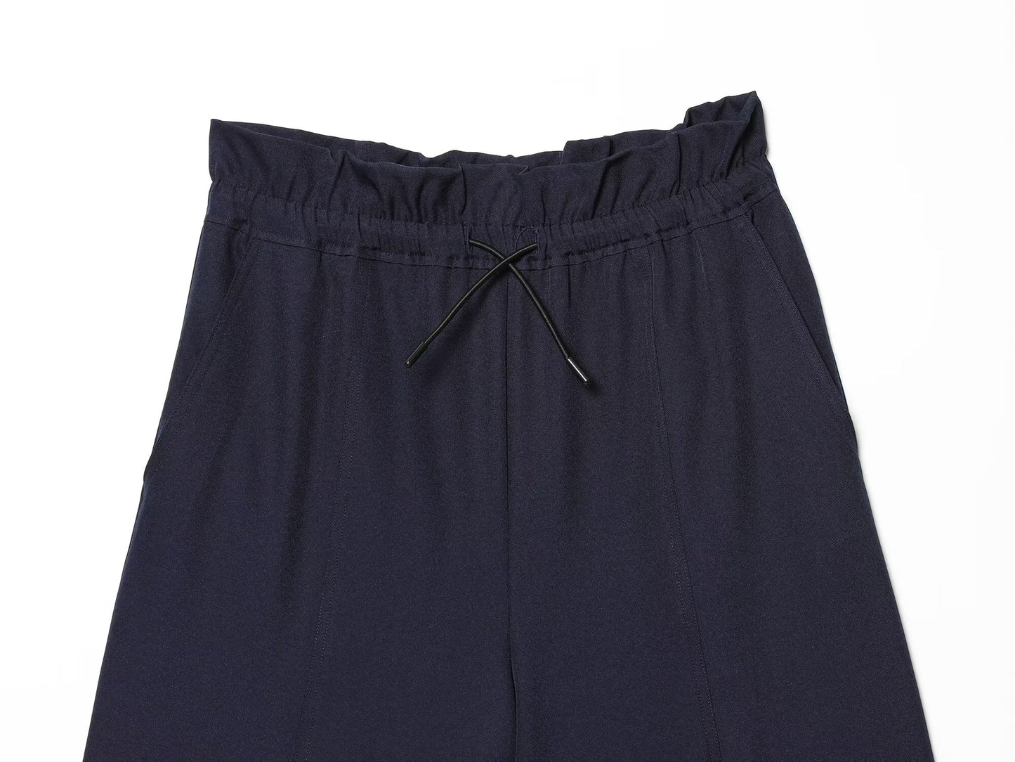 Women's layered decorative waist casual shorts