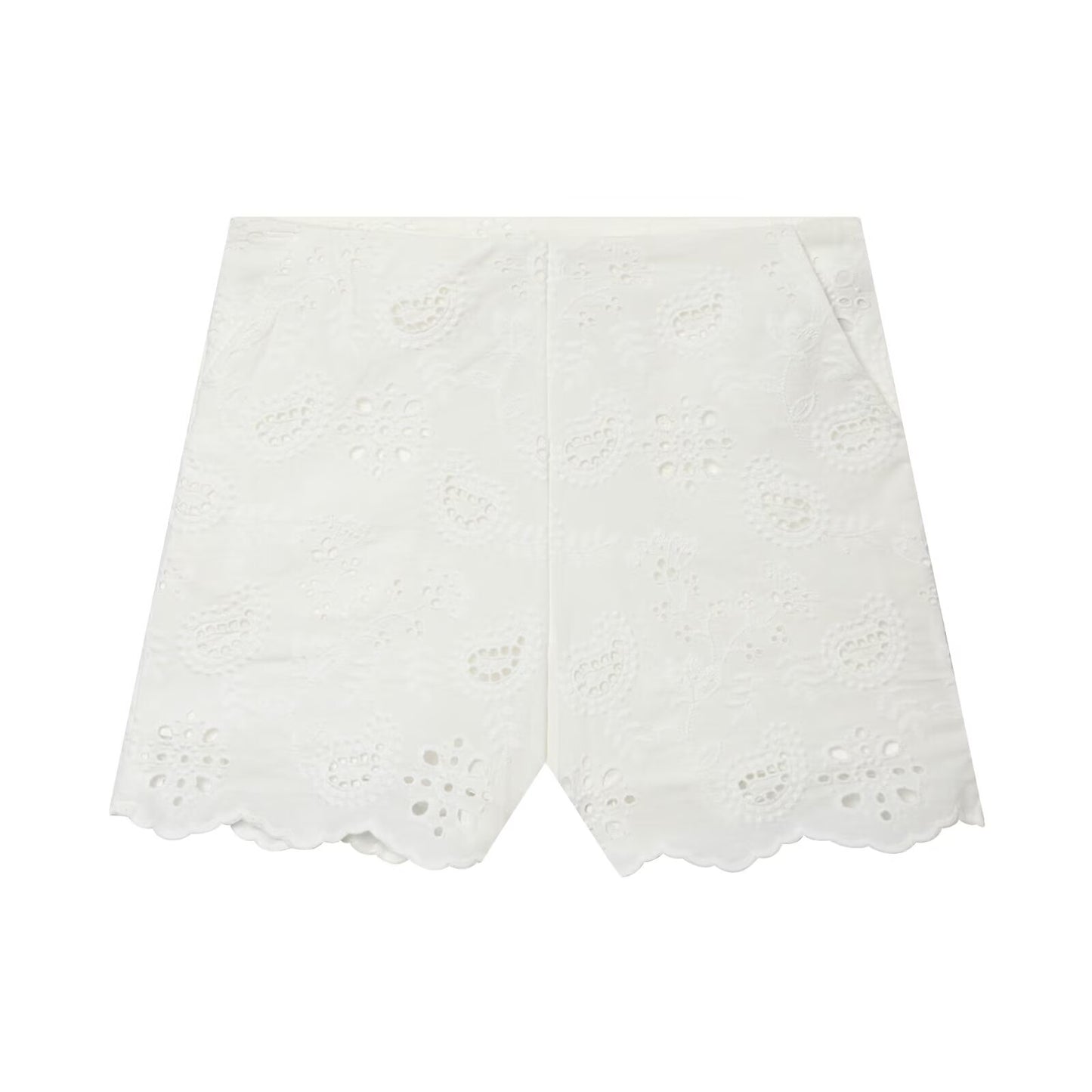 suit Women's 2 pieces with shoulder pads embroidered Blazer Coat+Shorts