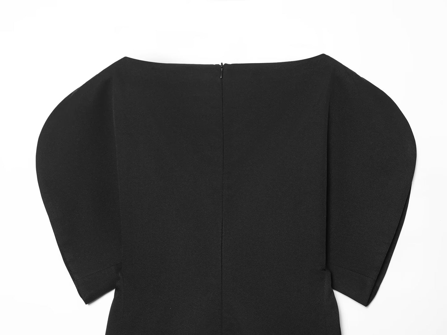Women's Bubble Sleeve Asymmetric Top