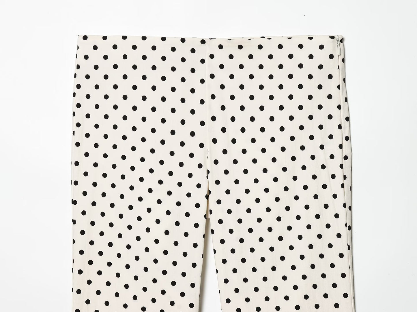 Women's casual seven point polka dot pants