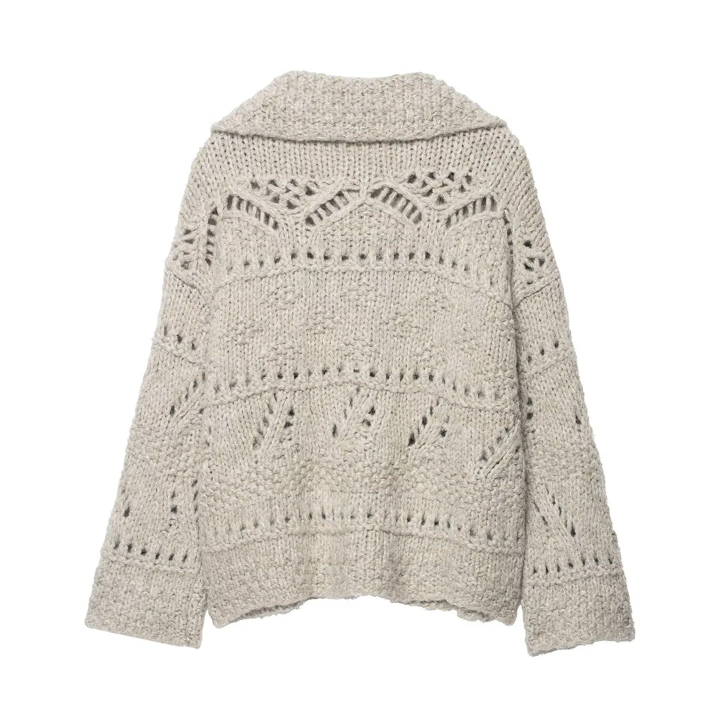 Women's new fashion Joker knit cardigan coat