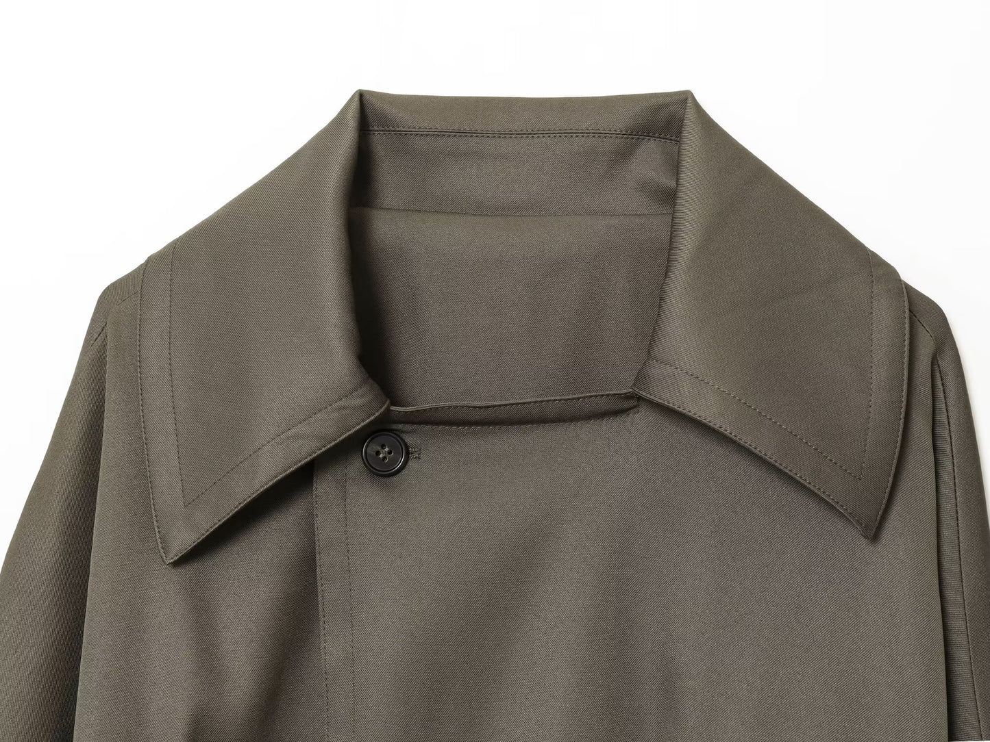 Women's New Fashion With Belt Loose Button-up Lapel Coat+Pants Suit