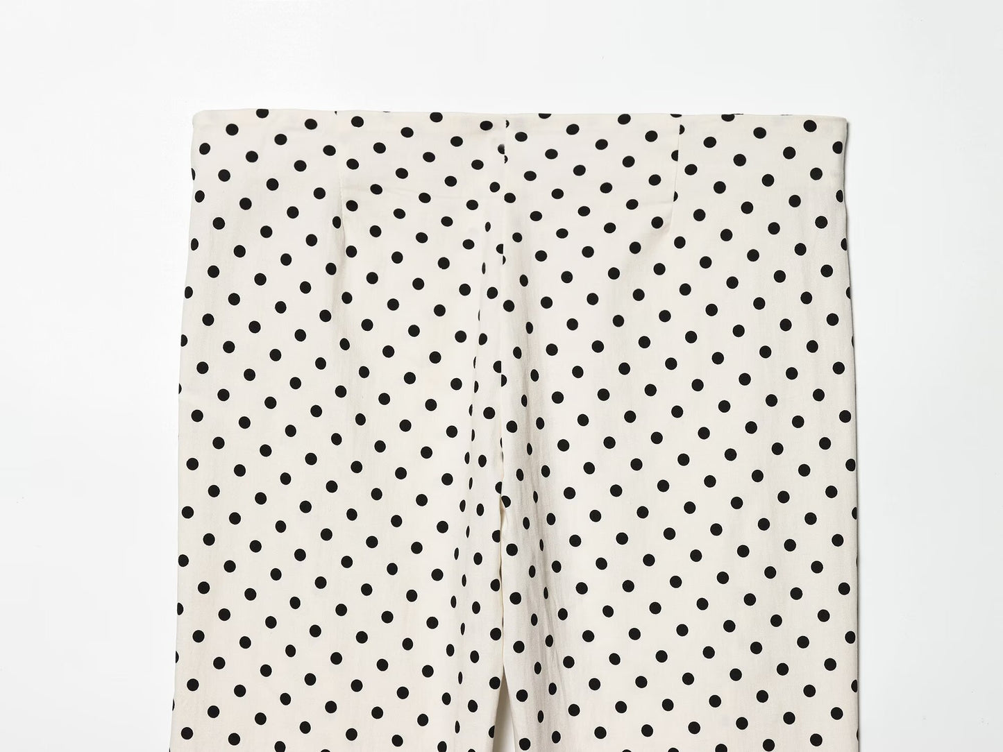 Women's casual seven point polka dot pants