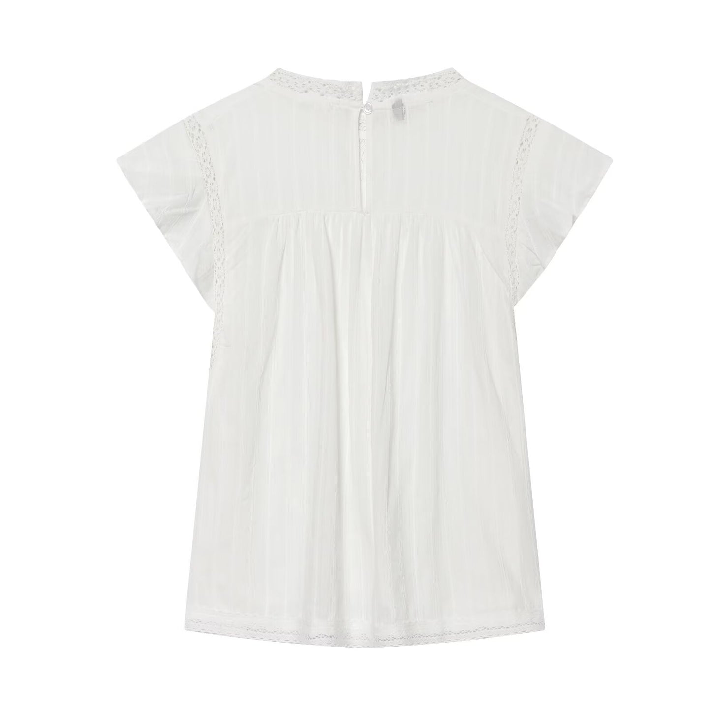 suit Women's 2 pieces casual vertical lace top+Skirts