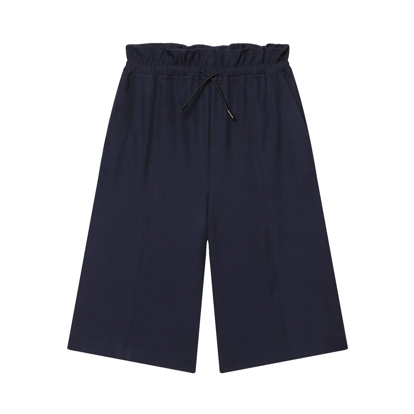 Women's layered decorative waist casual shorts