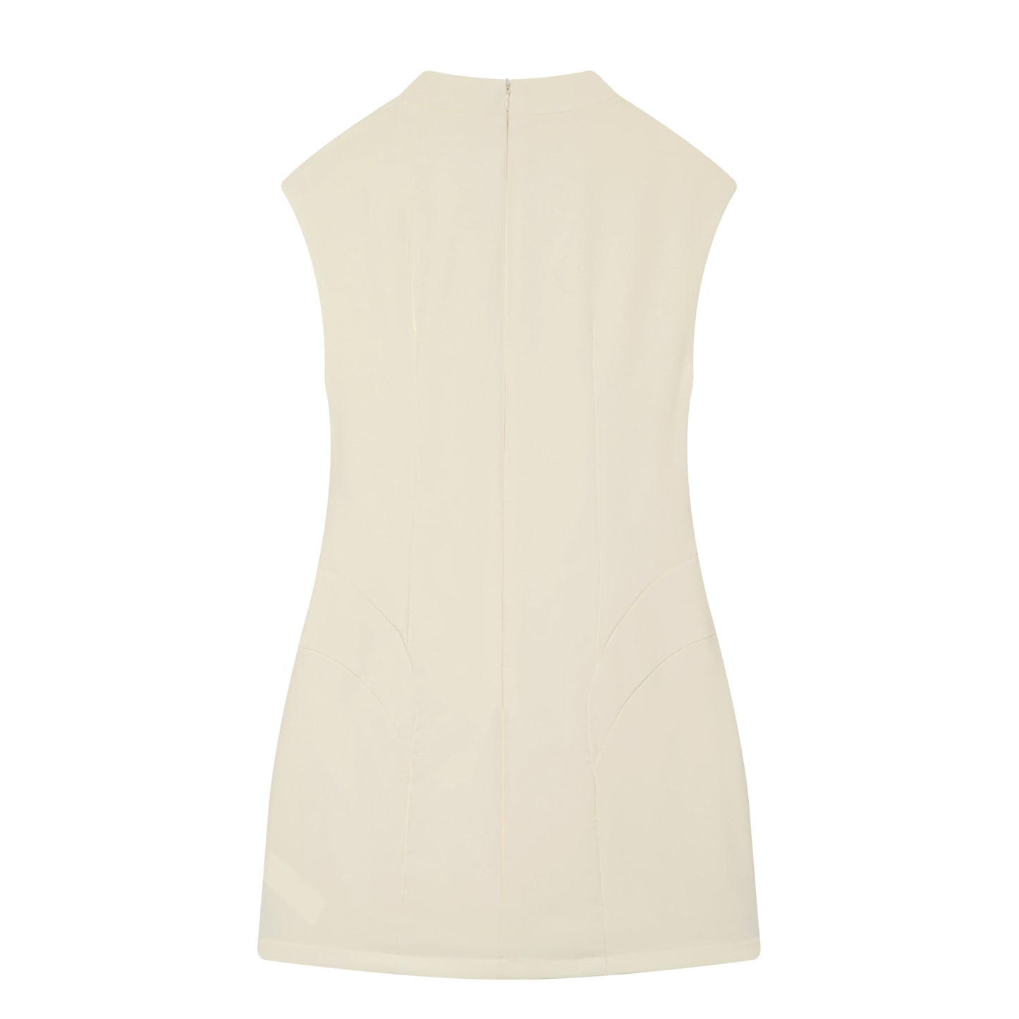 Women's opening design slim mini dress