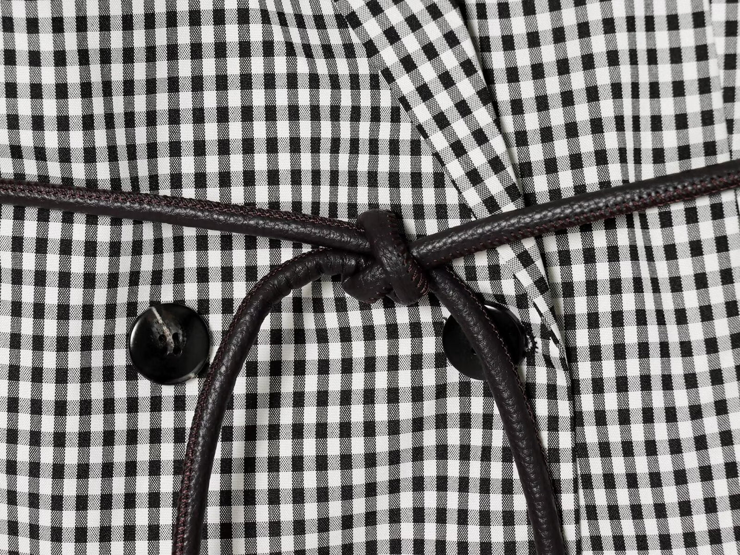 Women's With Belt casual plaid Blazer Coat