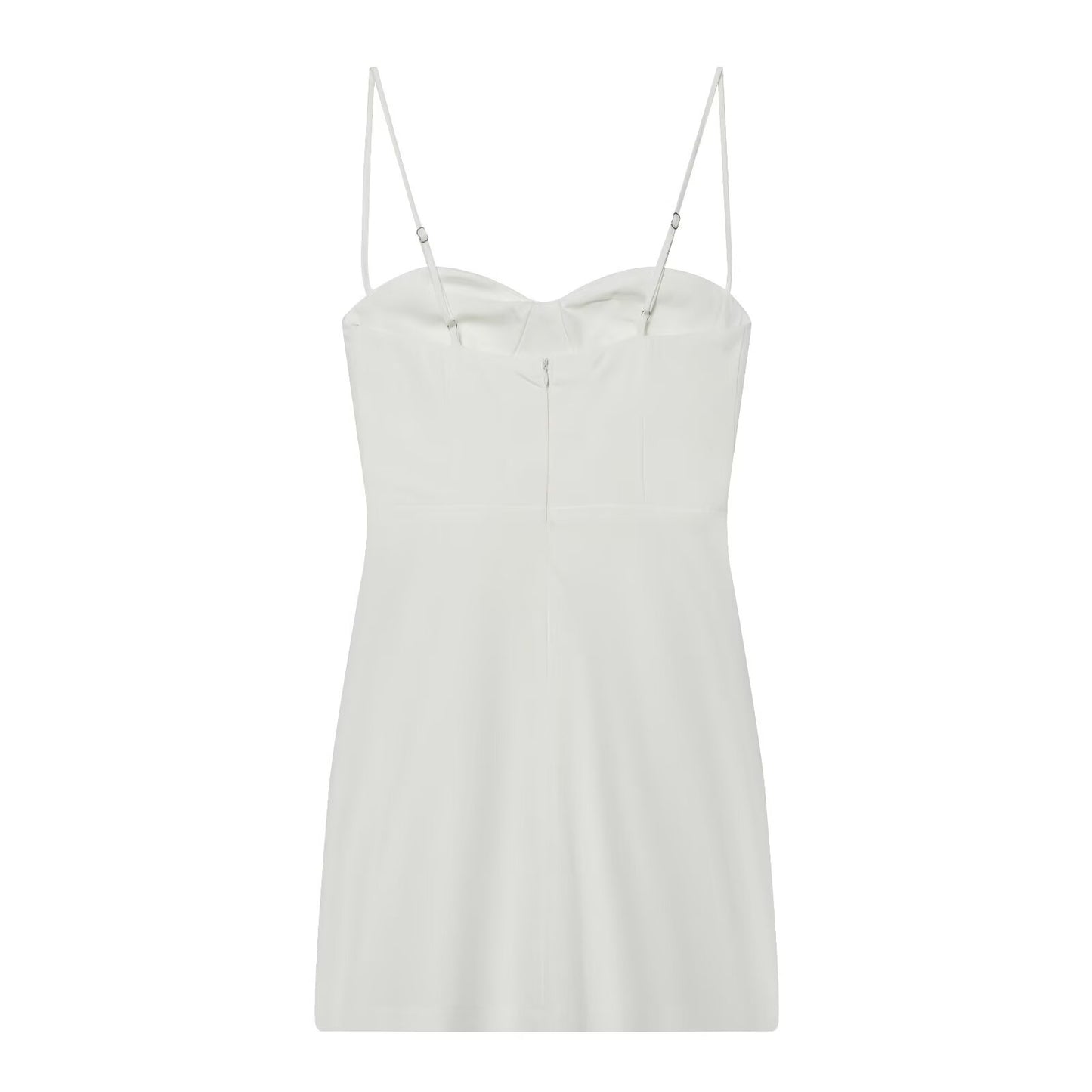 Women's slim backless suspender mini dress