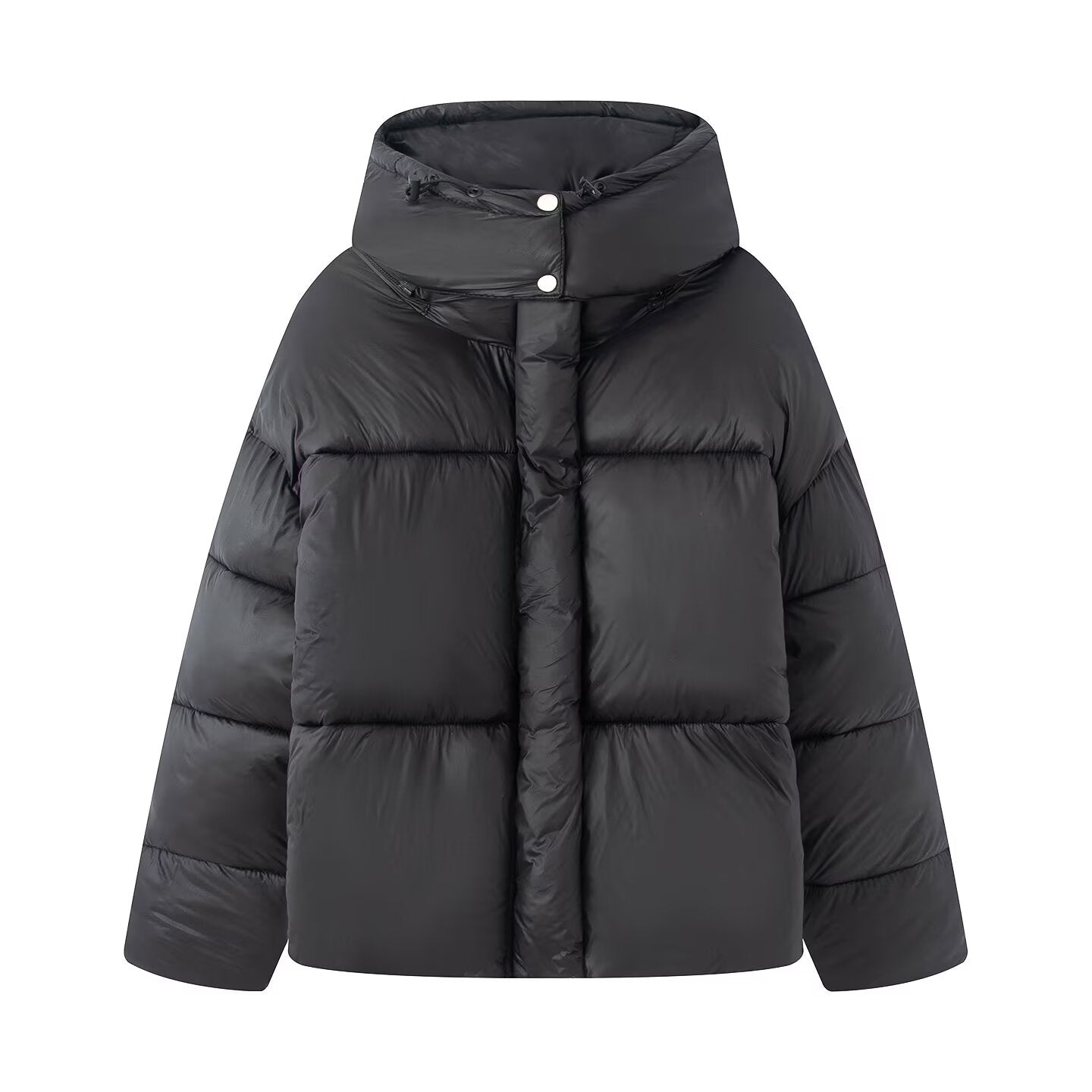 Women's detachable hooded warm down cotton Coat