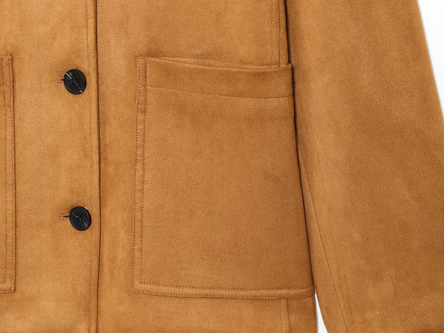 Women's loose Anti suede effect jacket Coat