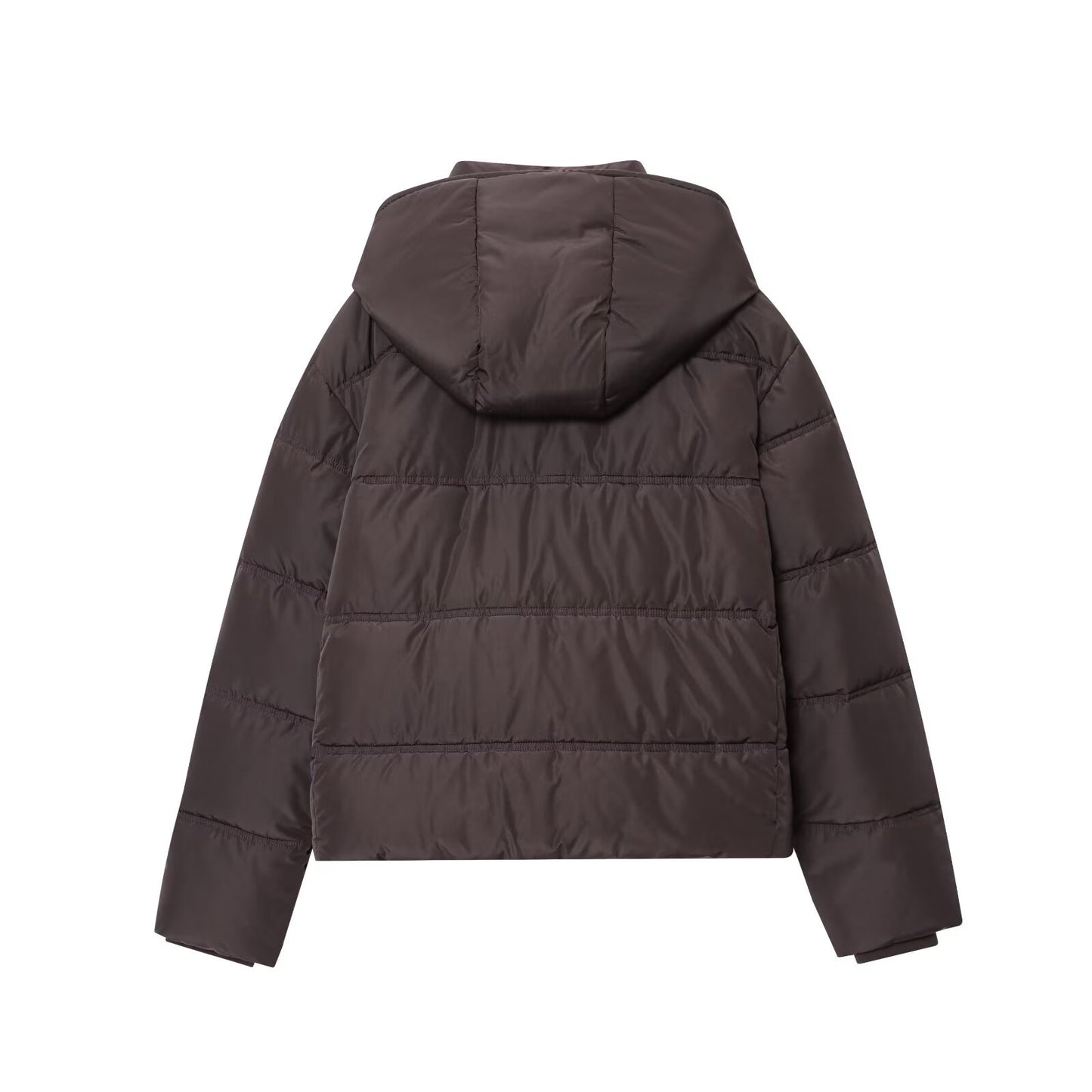 Women's winter fashion short warm hooded cotton jacket Coat
