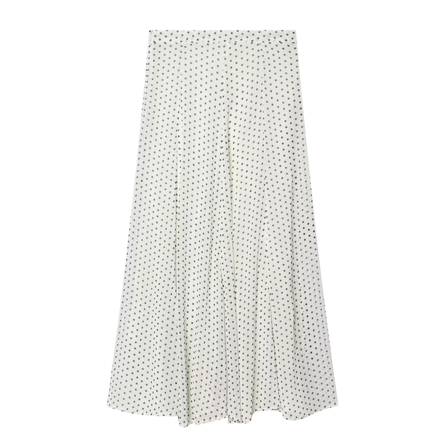 suit Women's 2 pieces bow decoration polka dot shirt+Skirts