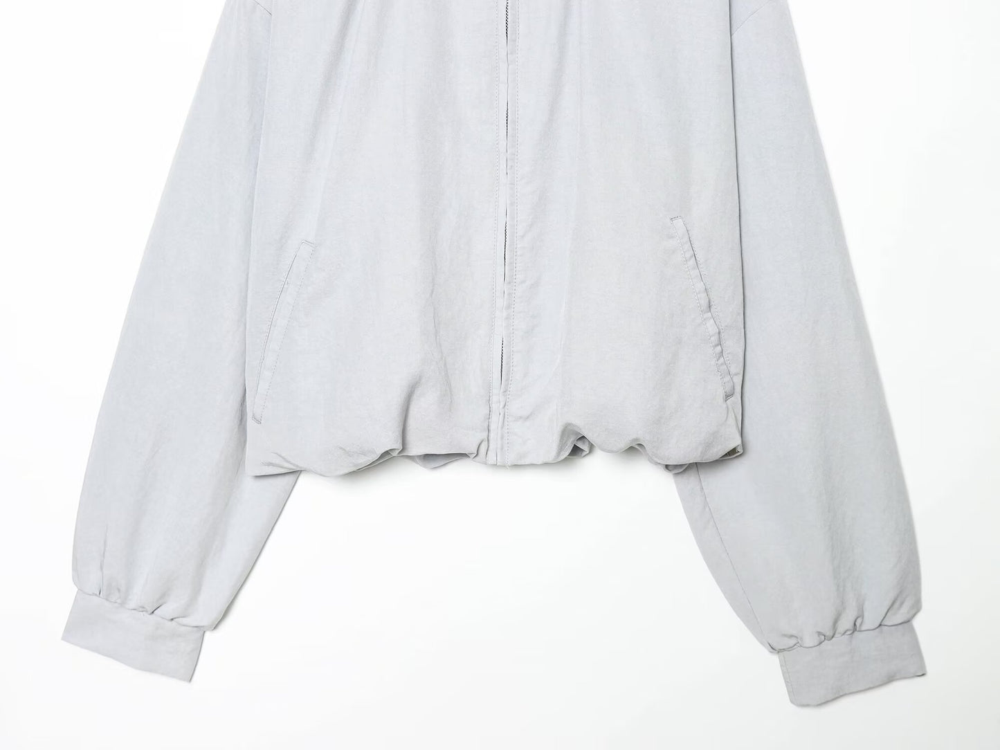Women's balloon version pilot jacket Coat