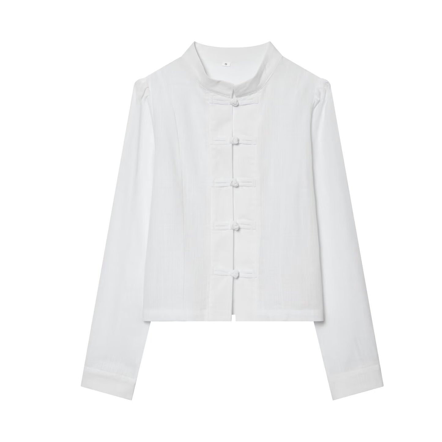 2026 Women's New Chinese style stand collar shirt