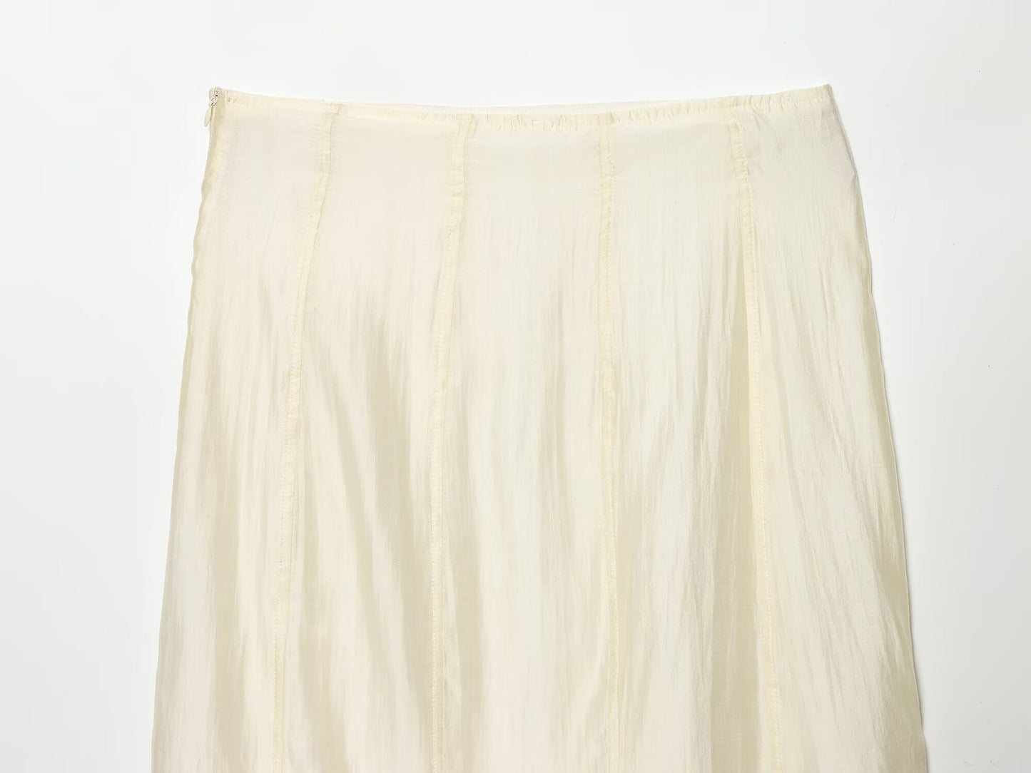 2026 Women's casual patchwork MIDI skirt