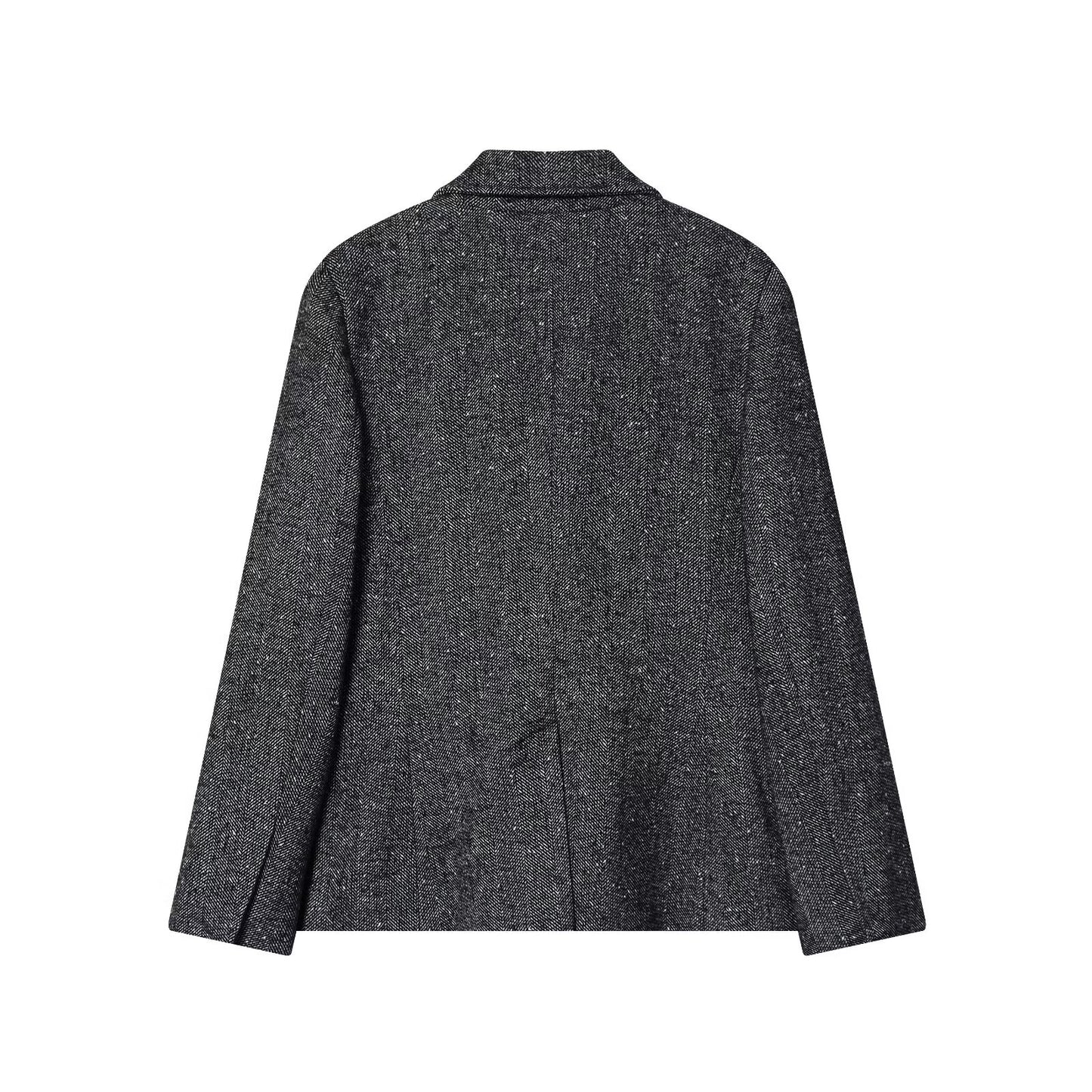 suit Women's 2 pieces slim short skirt style hem Blazer Coat+Pants