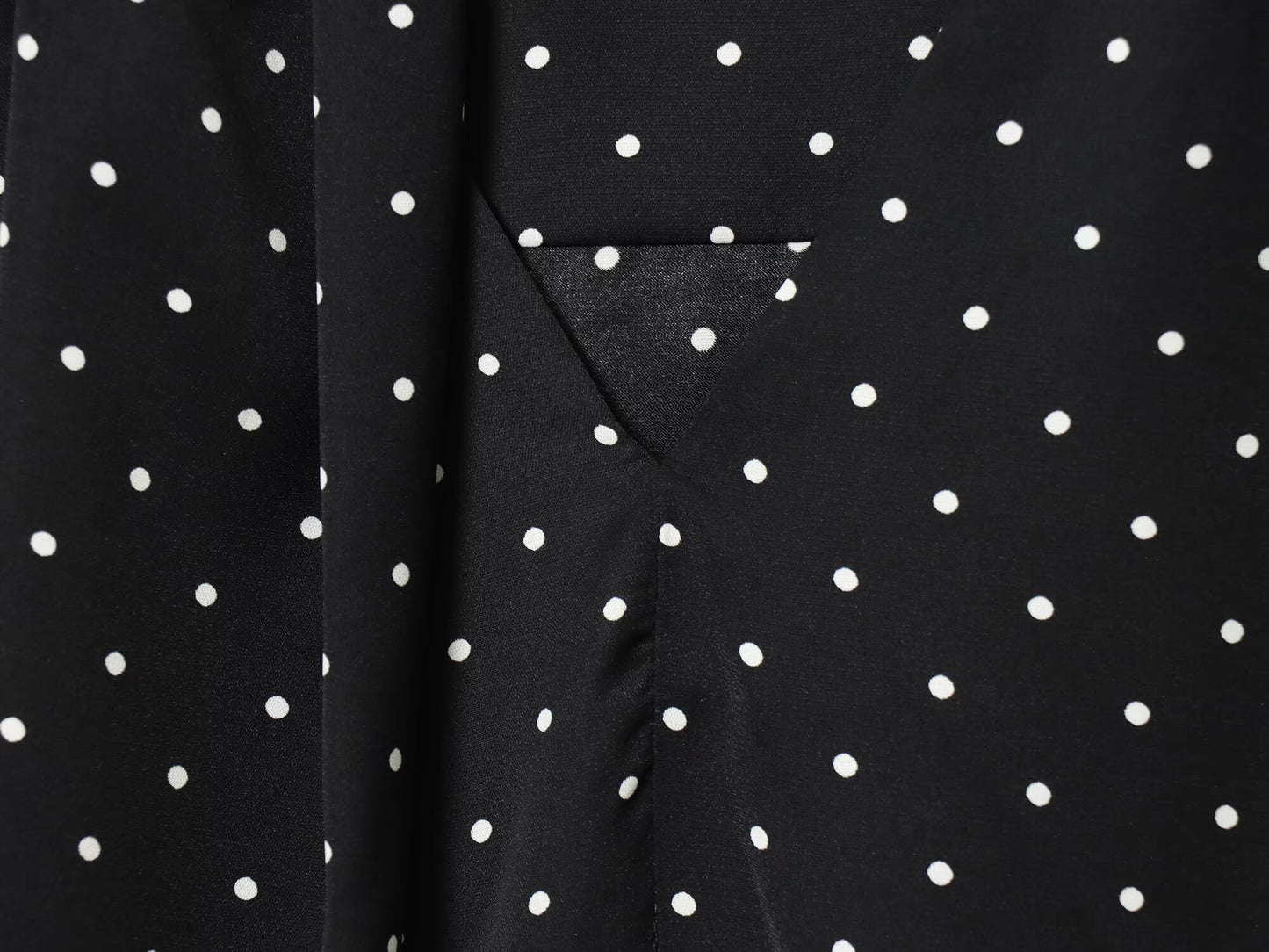 Women's new scarf decoration dot print mini dress
