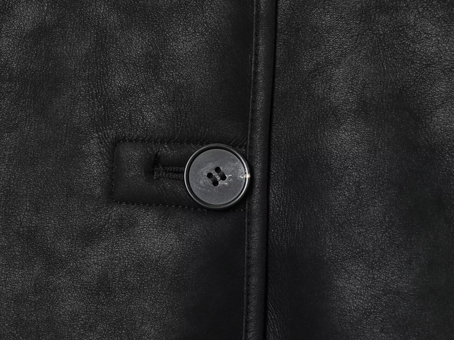 Women's new fashion anti suede effect double-sided jacket Coat