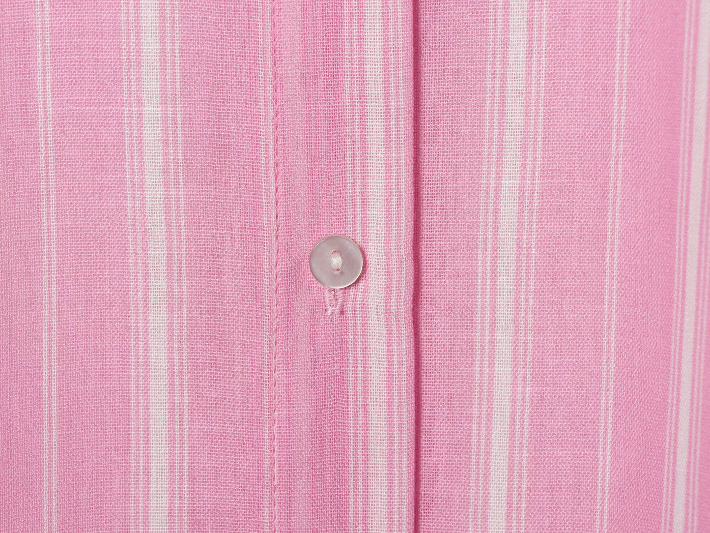 suit Women's 2 pieces loose linen blended striped shirt+Skirts