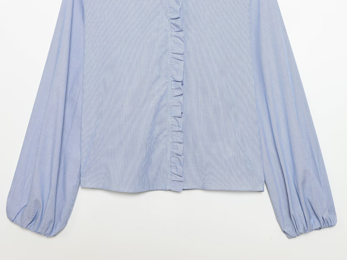 Women's 2026 layered decoration casual poplin shirt