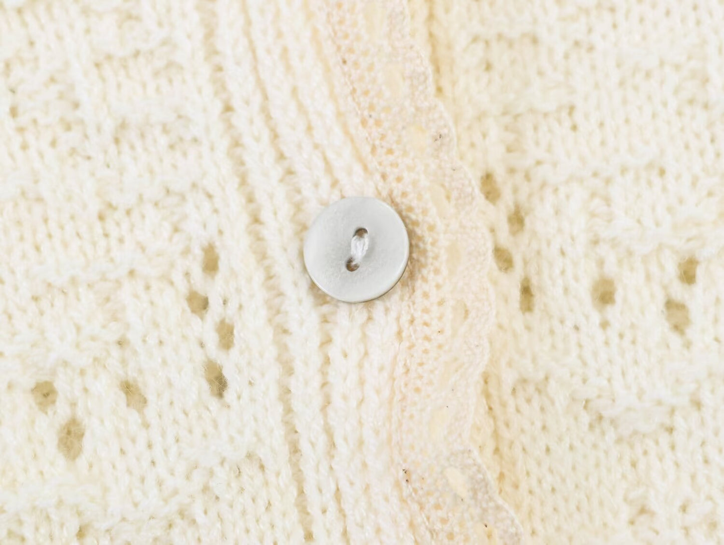 Women's seven quarter sleeve patchwork knit Coat