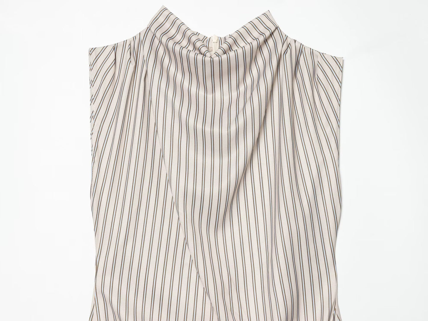 Women's striped lace mini dress