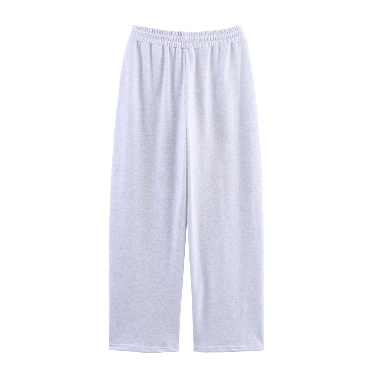 Women's new fashion loose letter embroidered O Neck Sweatshirts + Pants suit