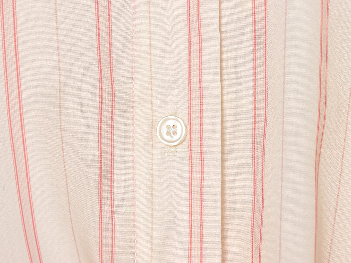 Women's lace up design loose striped shirt