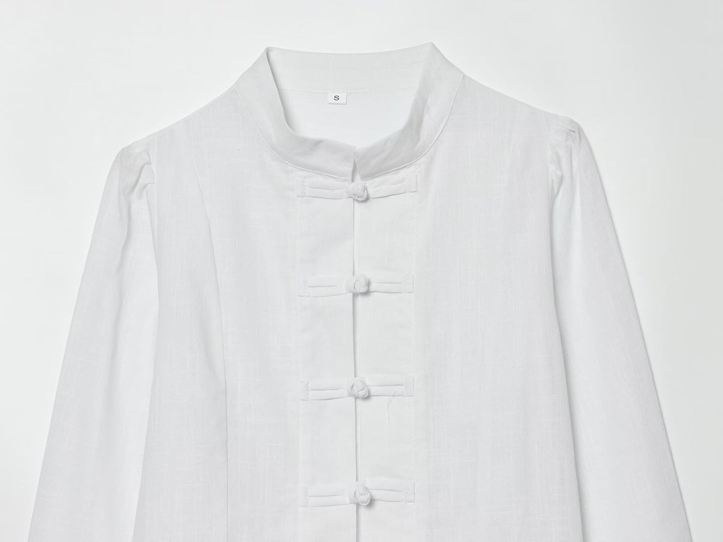 2026 Women's New Chinese style stand collar shirt