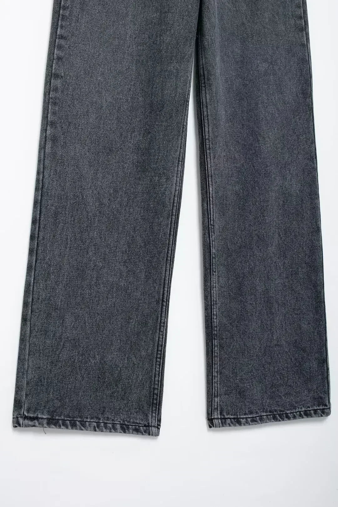 Women's 2024 New Fashion Hole Decoration Loose Side Pocket Casual Jeans Retro High Waist Zipper Women's Denim Pants Mujer