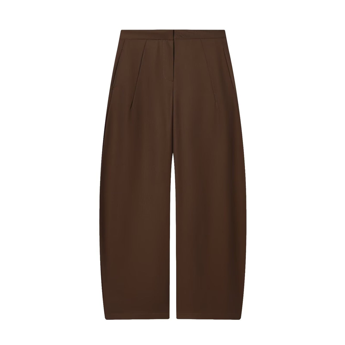 Women's new fashion balloon version comfortable loose black pants