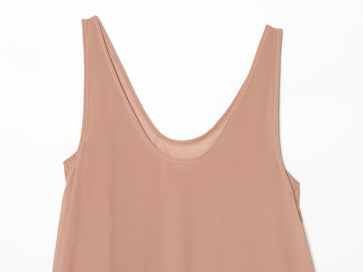Women's layered decorative sleeveless mini dress