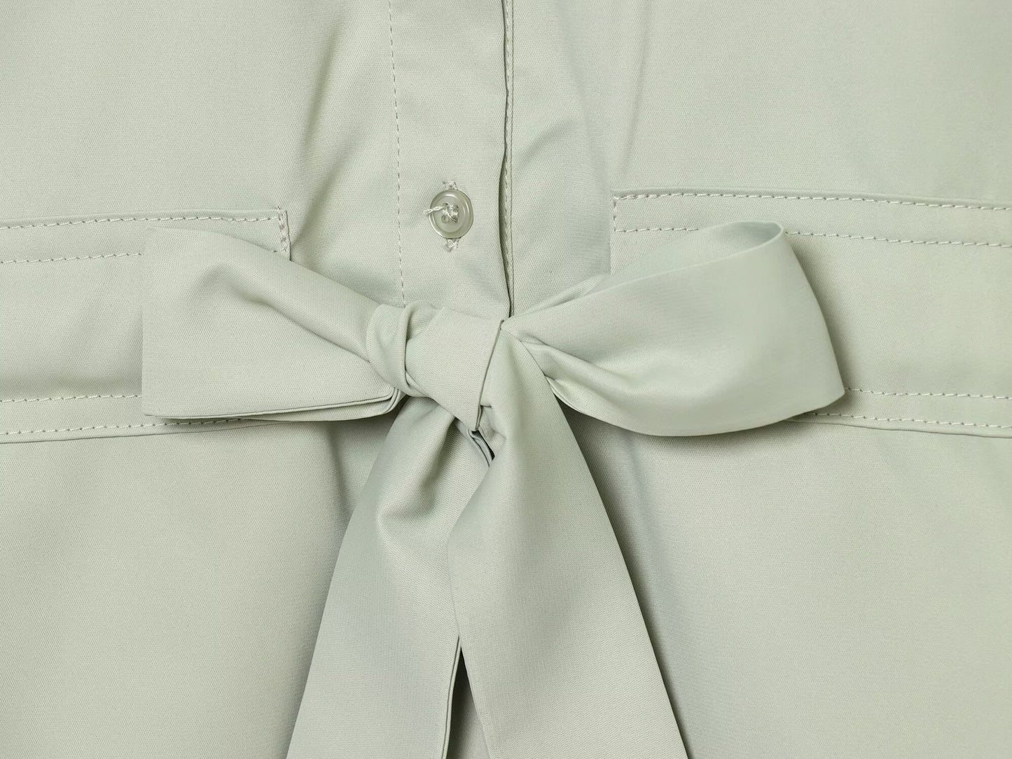 Women's With Belt shirt style jumpsuit