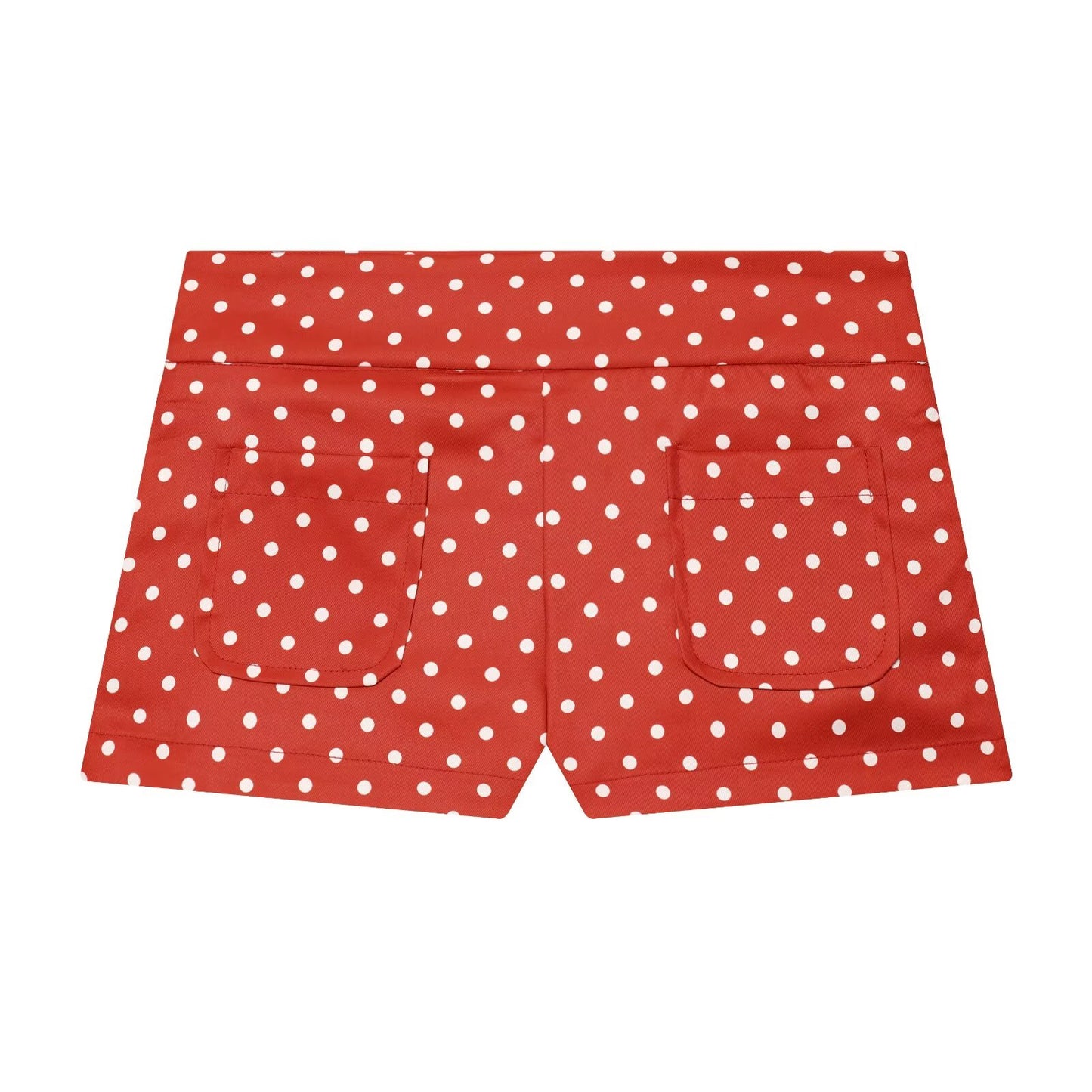 suit Women's 2 pieces polka dot bubble sleeve Coat+ Shorts