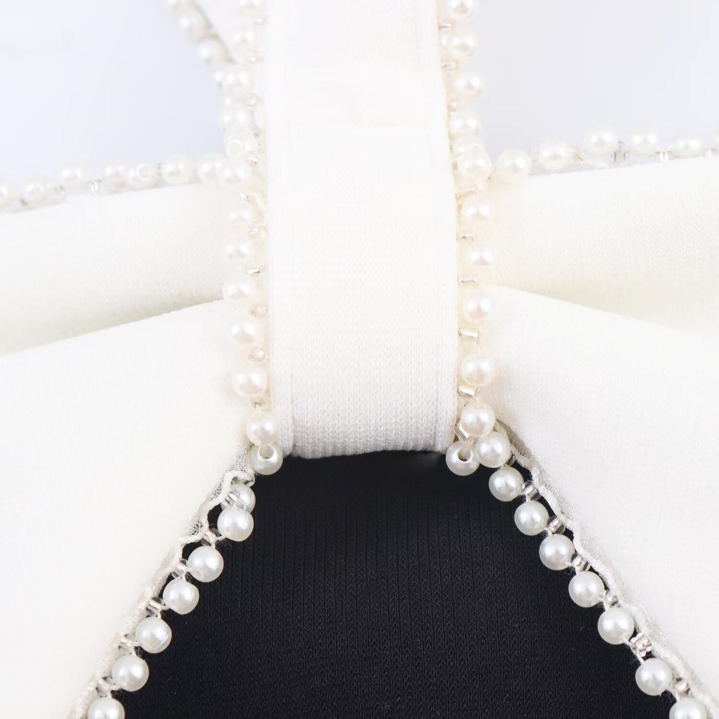 Women's 2025 Fashion Bow Decoration Elastic Hanging Neck Midi Dress