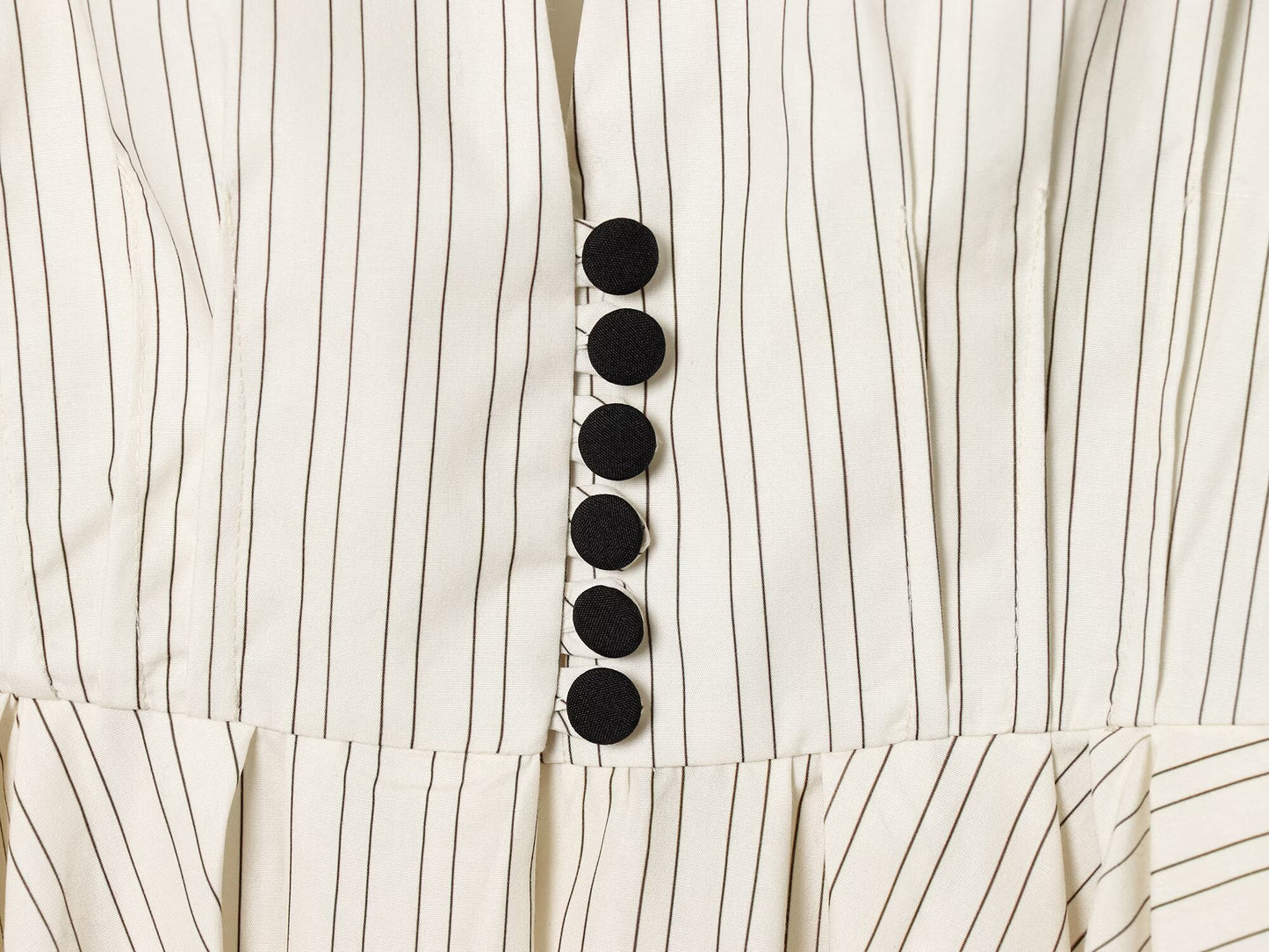 Women's short skirt style hem striped Blazer Coat