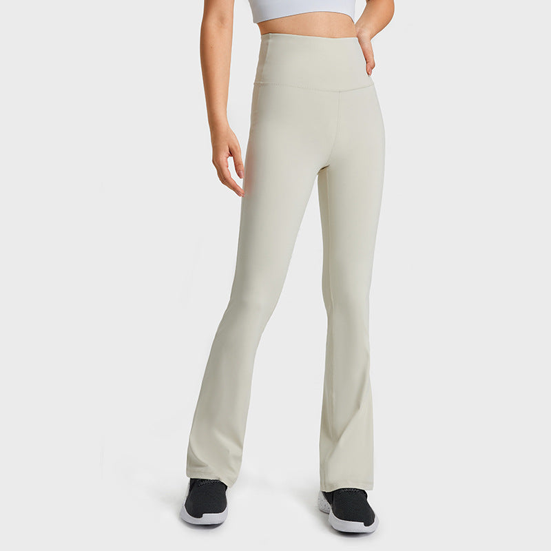 Women's New Slim Hip Micro-pull Yoga Pants High Elastic Nude Joker Fashion Sports Casual Pants