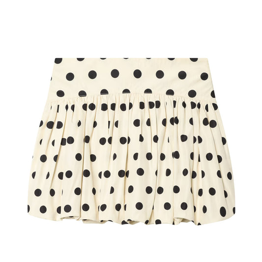 Women's balloon shaped polka dot skirt pants