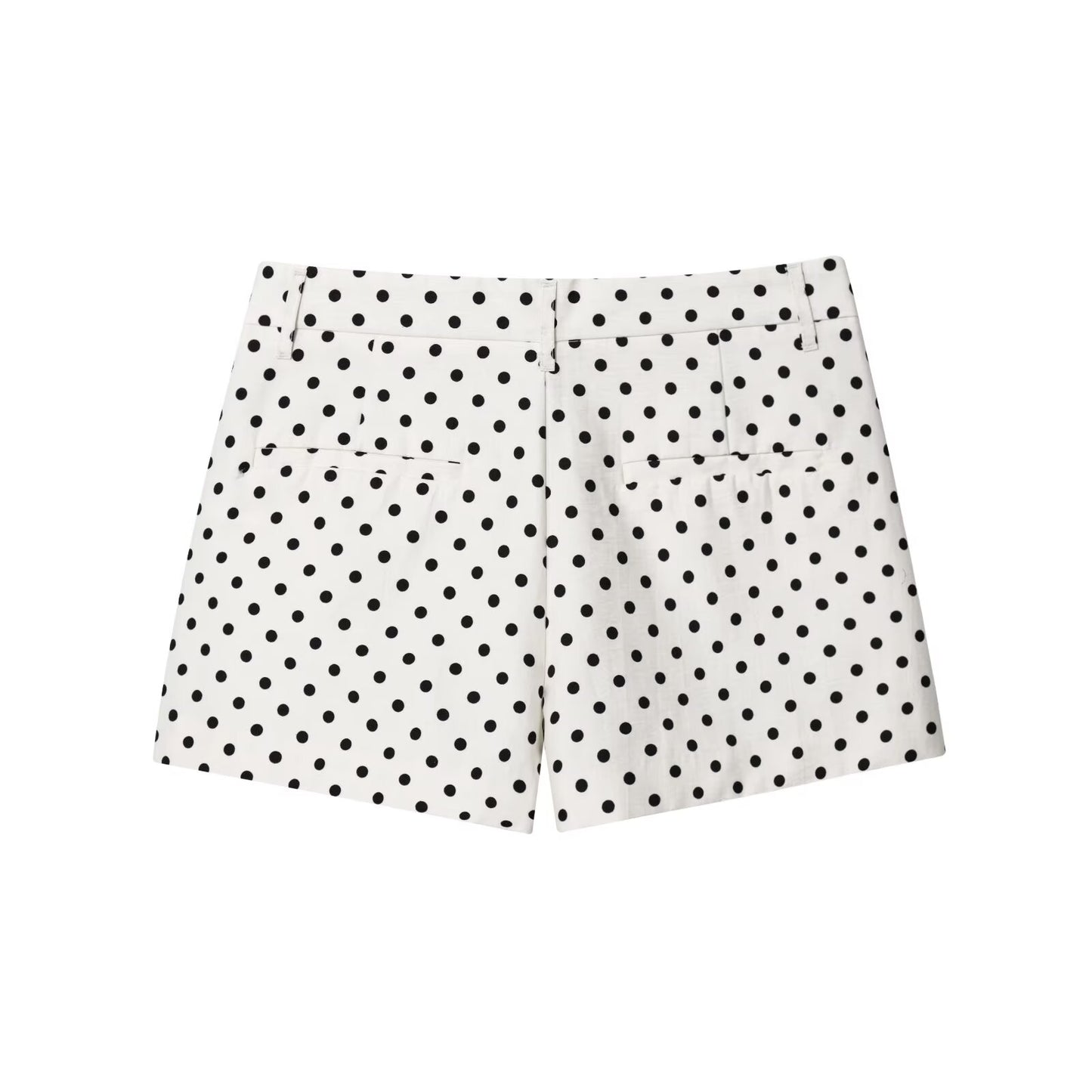 suit Women's 2 pieces polka dot Bubble gauze Coat + Shorts