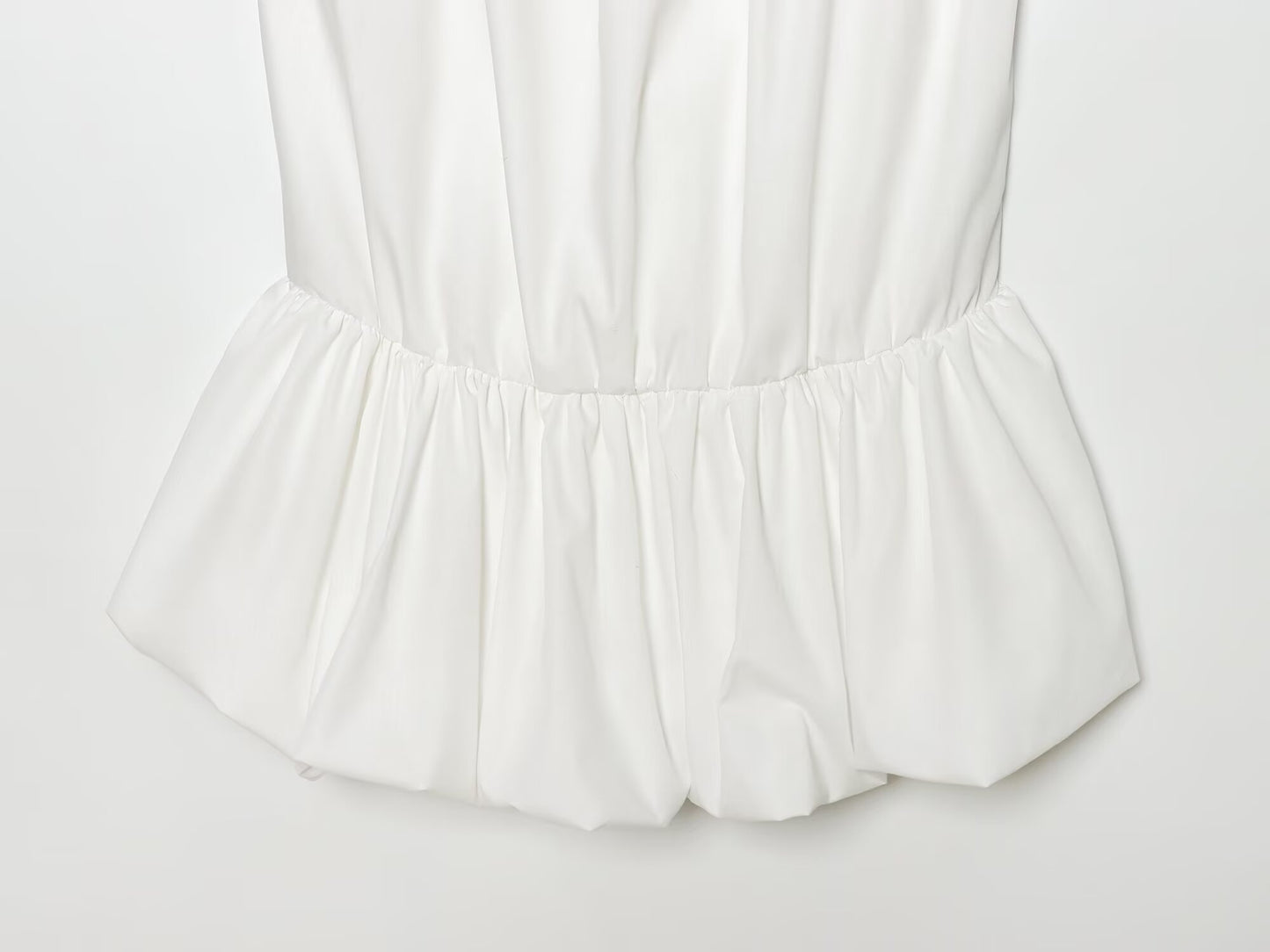 Women's nylon balloon version suspender dress