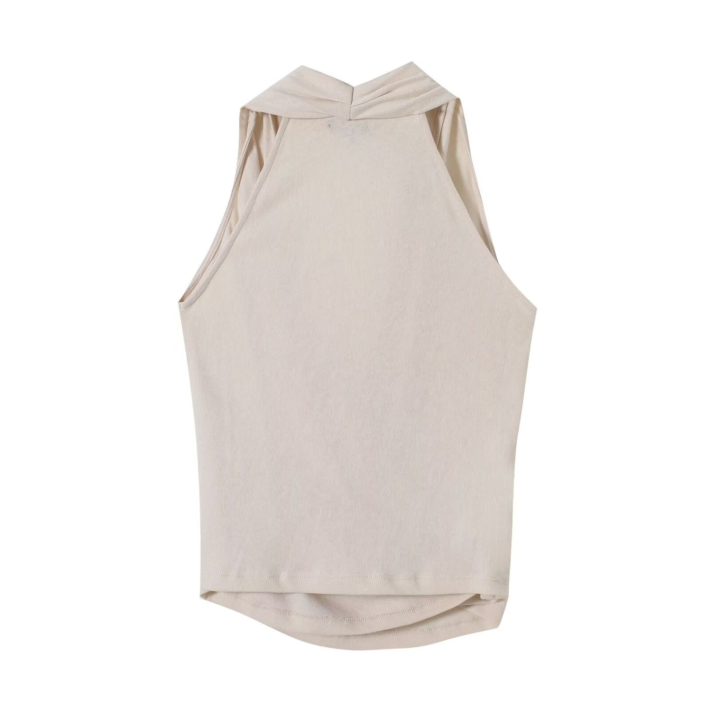 Women's casual draped cross top